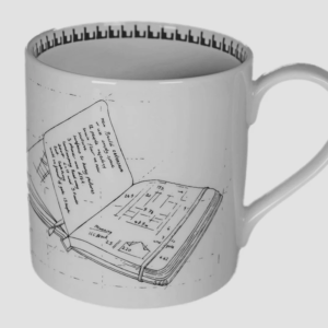Note Book Mug - Big Tomato Bone china